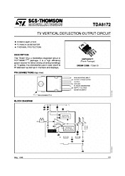 DataSheet TDA8172 pdf