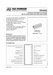 DataSheet TDA8222 pdf