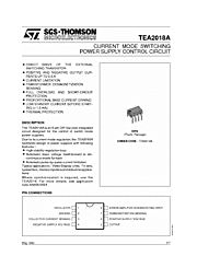 DataSheet TEA2018A pdf