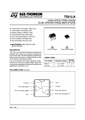 DataSheet TS512 pdf