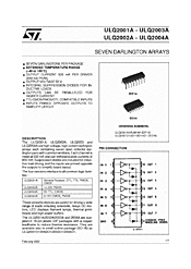 DataSheet ULQ2001 pdf