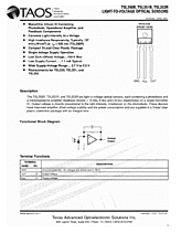 DataSheet TSL250R pdf