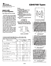 DataSheet CD4076B pdf