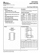 DataSheet CD74ACT20 pdf