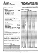 DataSheet CD74HCT4052MT pdf