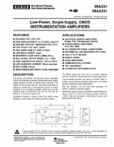 DataSheet INA331 pdf