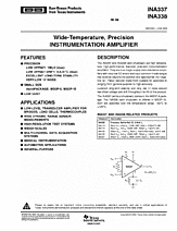 DataSheet INA337 pdf