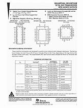 DataSheet SN74ABT245B pdf