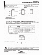 DataSheet SN74AHC1G14 pdf