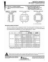 DataSheet SN74AHCT14 pdf