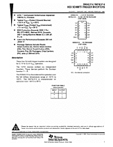 DataSheet SN74LV14 pdf