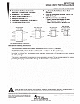 DataSheet SN74LVC1G00 pdf