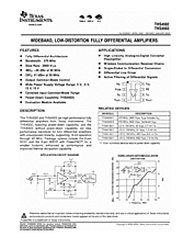 DataSheet THS4502 pdf