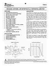 DataSheet THS4513 pdf