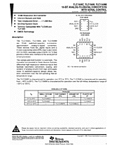 DataSheet TLC1549I pdf