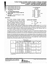 DataSheet TLC254A pdf