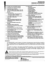 DataSheet TMS320C54V90 pdf