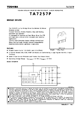 DataSheet TA7257P pdf