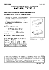 DataSheet TA7331F pdf