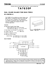 DataSheet TA7630P pdf