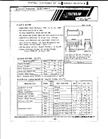 DataSheet TA7654P pdf