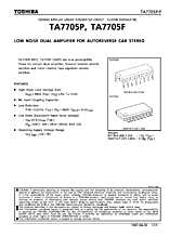 DataSheet TA7705F pdf