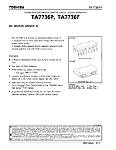 DataSheet TA7736F pdf