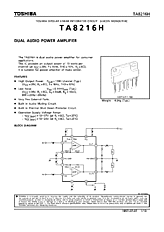 DataSheet TA8216H pdf