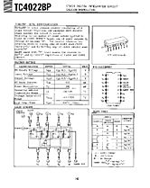 DataSheet TC4022BP pdf