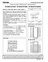 DataSheet TC74HCT373AP pdf