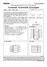 DataSheet TC74VHC00F pdf