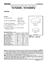 DataSheet TC7SZ04F pdf