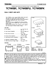 DataSheet TC7W08F pdf