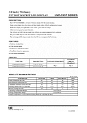 DataSheet UVP-3157A pdf