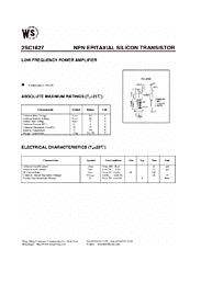 DataSheet 2SC1827 pdf