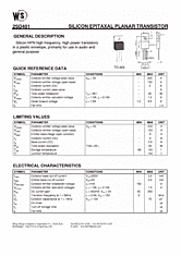 DataSheet 2SD401 pdf