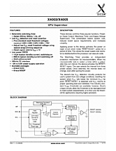 DataSheet X4005 pdf