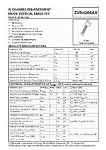 DataSheet ZVN4206AV pdf